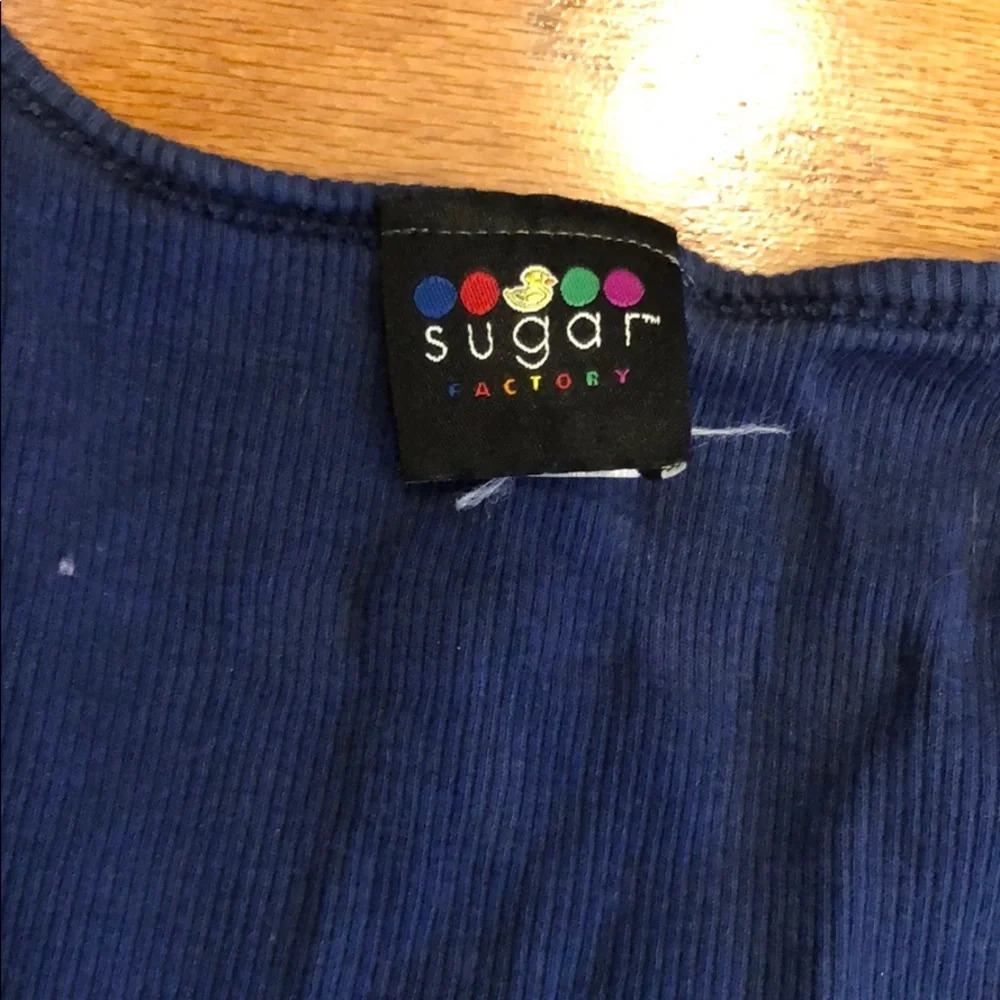 Life is Sweet Navy Tank - Picture 3 of 3